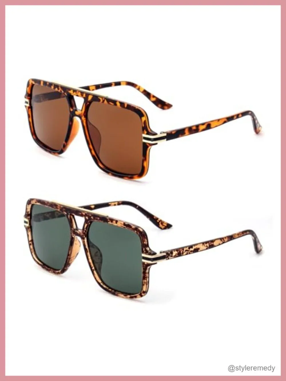 Polarized Oversized Aviator Sunglasses UV400 Protection for Women Fashion
